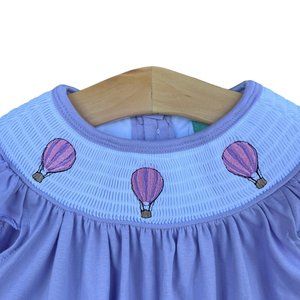 Hot Air Balloon Smocked Dress